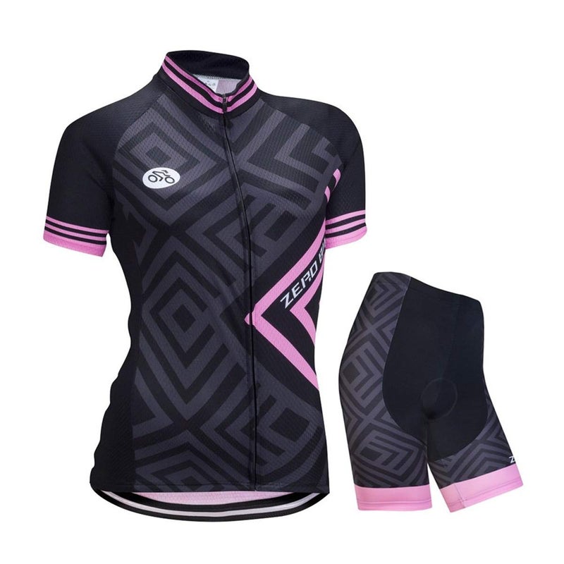 ZEROBIKEÂ® Women's Short Sleeve Cycling Jersey Jacket Cycling Shirt Quick Dry Breathable Mountain Clothing Bike Top - Image 1